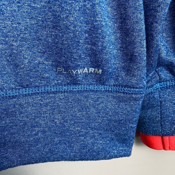 Reebok Women's Blue Crossover‎ High Neck Athletic Pullover Sweatshirt Size Large - Picture 6 of 14